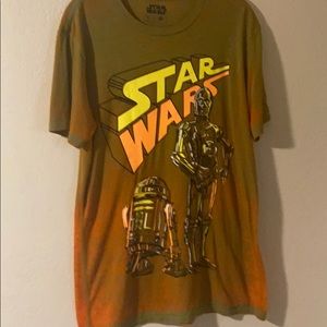 Men’s large Star Wars c3po and R2D2